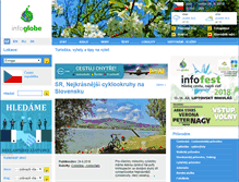 Tablet Screenshot of infoglobe.cz